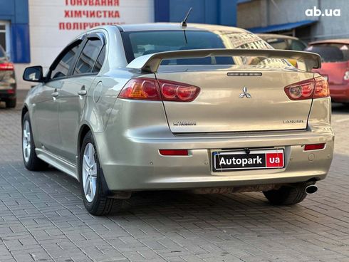 Mitsubishi Lancer 2008 бежевый - фото 9