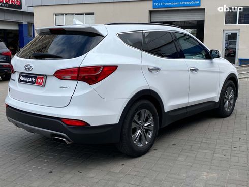 Hyundai Santa Fe 2015 белый - фото 5