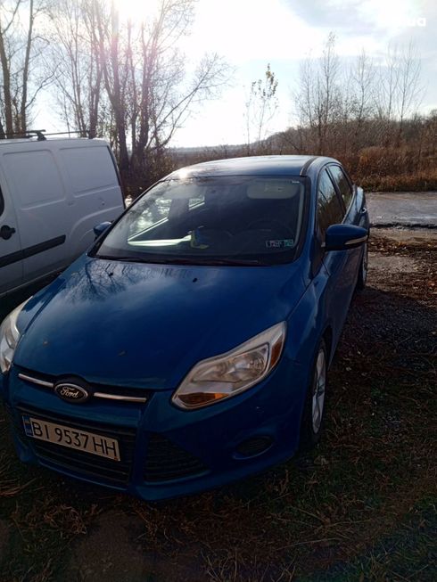 Ford Focus 2014 синий - фото 2