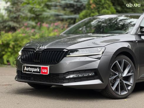 Skoda Superb 2022 серый - фото 2