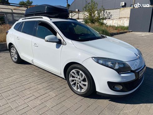 Renault Megane 2013 белый - фото 3