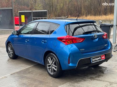 Toyota Auris 2014 синий - фото 5