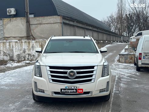 Cadillac Escalade 2014 белый - фото 9