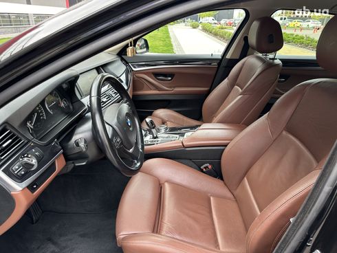 BMW 5 серия 2014 черный - фото 3