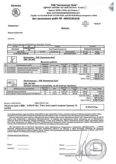 Ford Transit Connect 2019 - фото 5