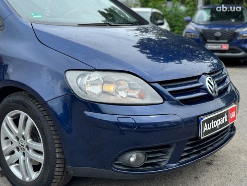 Volkswagen Golf Plus 2006 синий - фото 4