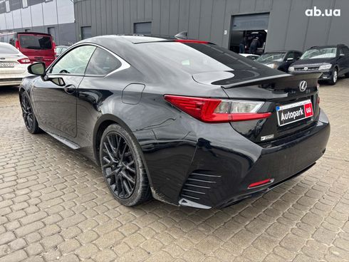 Lexus RC 2016 черный - фото 7