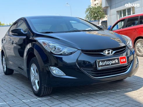 Hyundai Elantra 2012 черный - фото 15