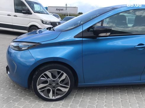 Renault Zoe 2017 синий - фото 12