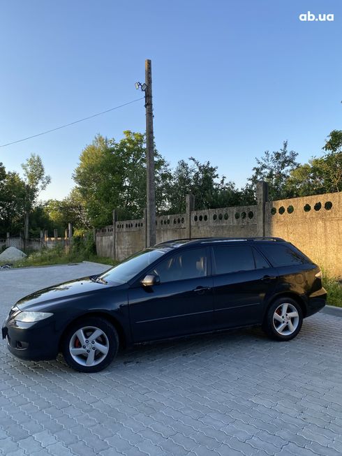 Mazda 6 2004 черный - фото 2