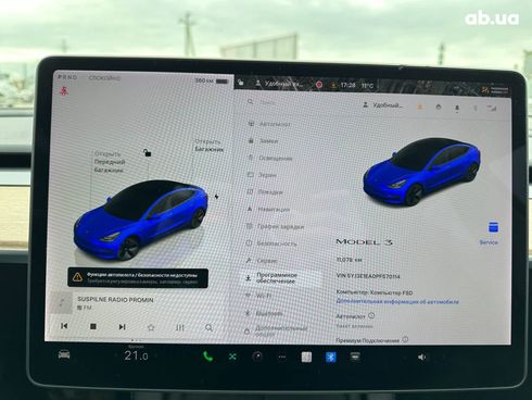Tesla Model 3 2023 синий - фото 29