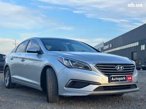 Hyundai Sonata 2015 серый - фото 13