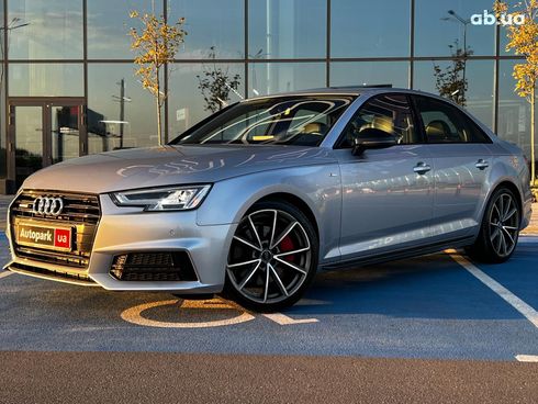 Audi A4 2018 серый - фото 15