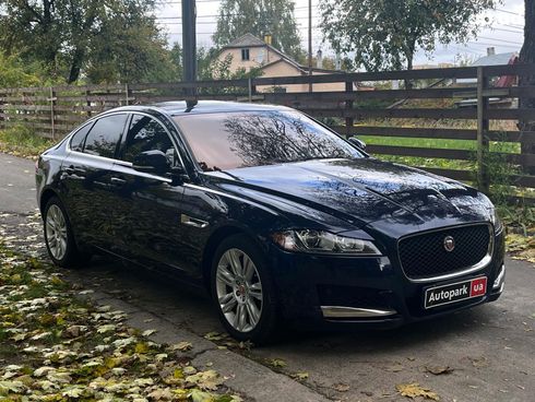 Jaguar XF 2016 синий - фото 3