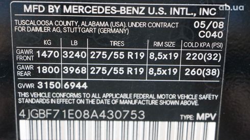 Mercedes-Benz GL-Класс 2008 черный - фото 19