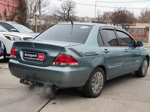 Mitsubishi Lancer 2006 зеленый - фото 13