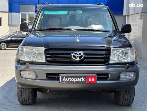 Toyota land cruiser 100 2007 черный - фото 10
