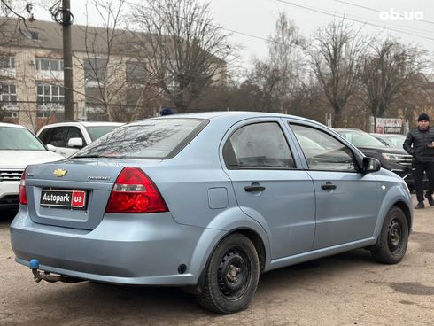 Chevrolet Aveo 2011 синий - фото 5