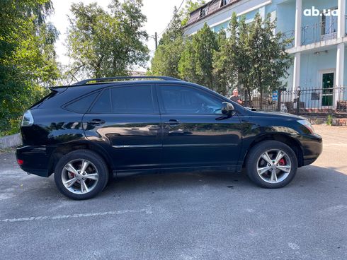 Lexus rx 400 h 2007 черный - фото 6