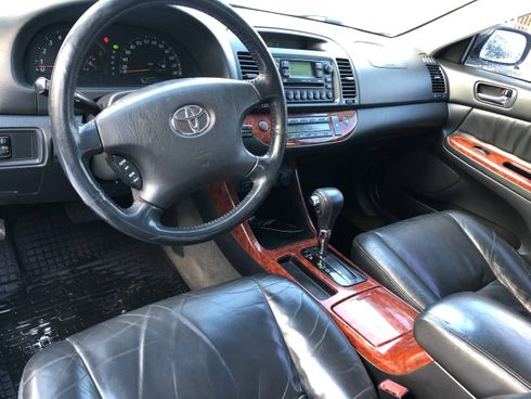 Toyota Camry 2003 черный - фото 5