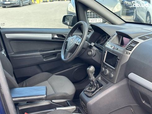Opel Zafira 2006 синий - фото 26