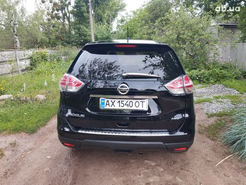 Nissan Rogue 2014 черный - фото 2