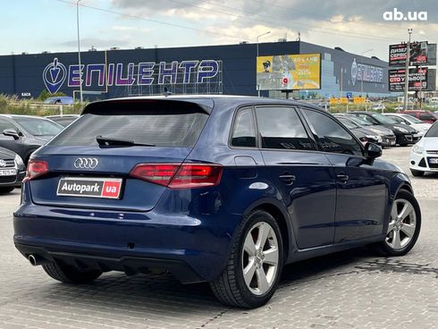 Audi A3 2016 синий - фото 9
