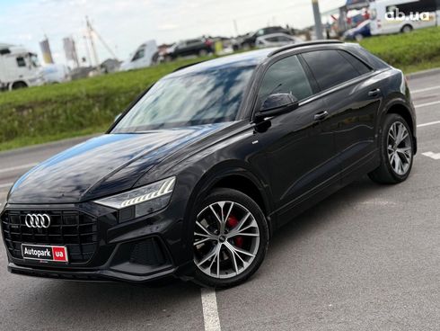 Audi Q8 2021 черный - фото 2