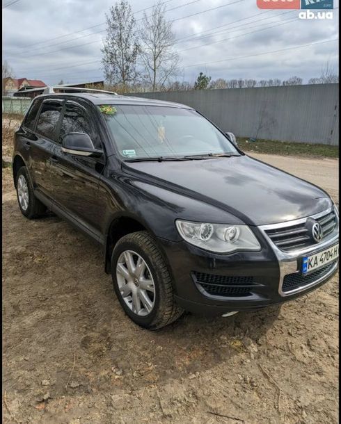 Volkswagen Touareg 2008 черный - фото 2