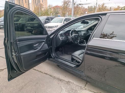 BMW 5 серия 2016 черный - фото 17