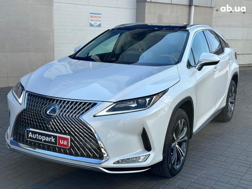 Lexus rx 450 h 2021 белый - фото 15