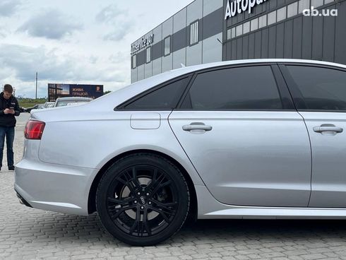Audi A6 2015 серый - фото 12