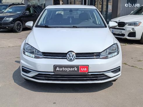 Volkswagen Golf 2019 белый - фото 2