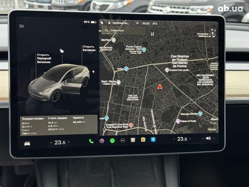 Tesla Model Y 2021 серый - фото 16