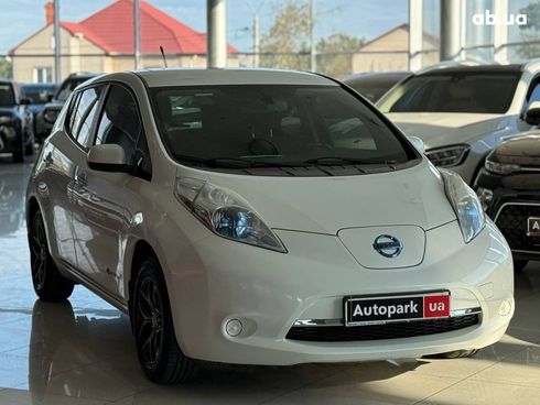 Nissan Leaf 2013 белый - фото 3