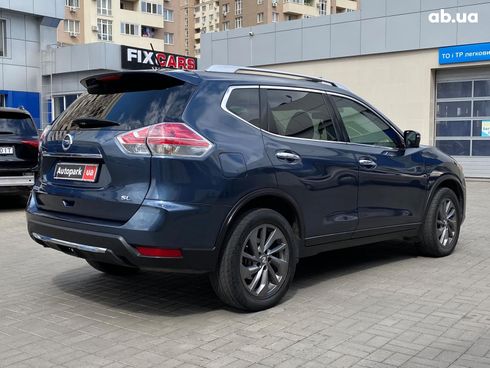 Nissan Rogue 2016 синий - фото 5