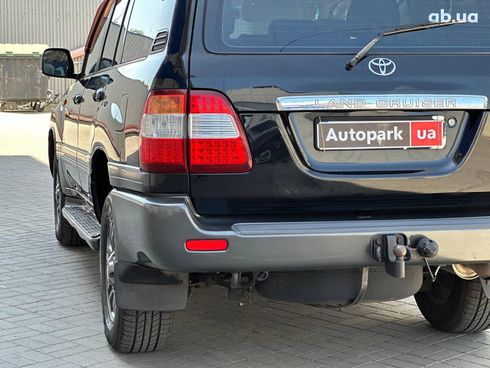 Toyota land cruiser 100 2007 черный - фото 5