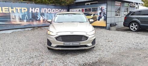 Ford Fusion 2019 бежевый - фото 2