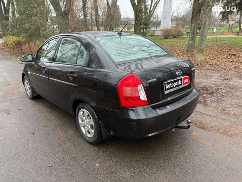 Hyundai Accent 2008 черный - фото 14