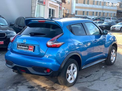 Nissan Juke 2019 синий - фото 5