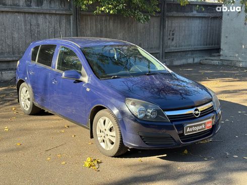 Opel Astra 2006 синий - фото 3