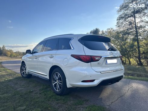 Infiniti QX60 2017 белый - фото 12