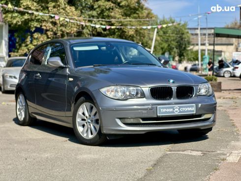 BMW 1 серия 2011 серый - фото 7