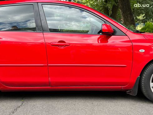 Mazda 3 2007 красный - фото 6