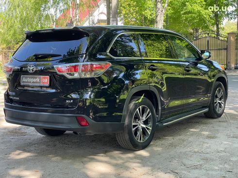 Toyota Highlander 2016 черный - фото 9