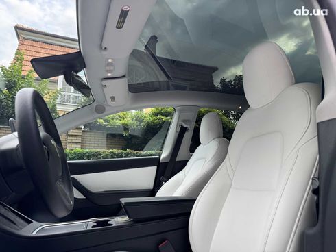Tesla Model Y 2021 синий - фото 18
