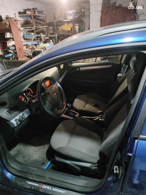 Opel Astra 2006 синий - фото 4