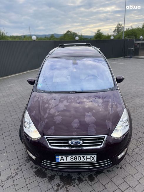 Ford Galaxy 2010 вишневый - фото 3