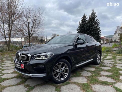 BMW X4 2020 серый - фото 2