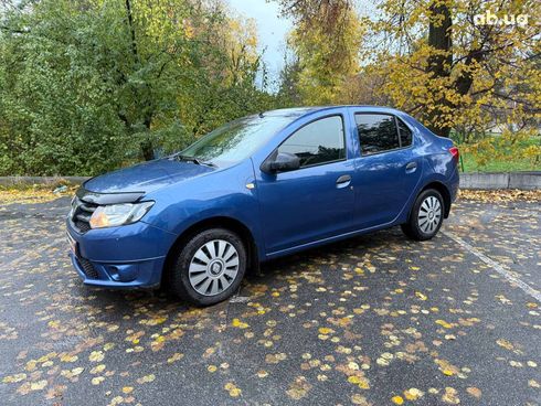 Dacia Logan 2013 синий - фото 9